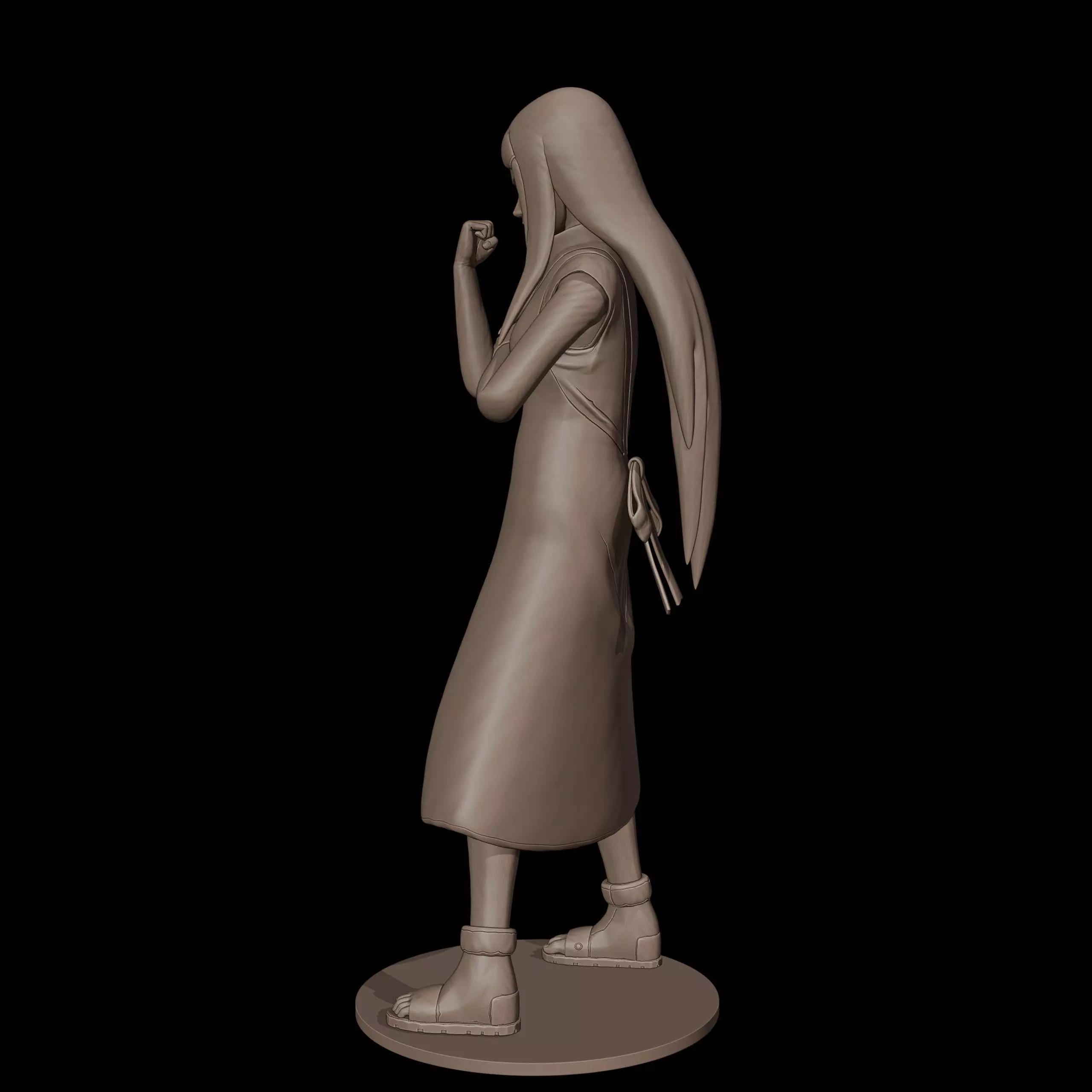 Kushina Uzumaki from Naruto 3D print model_5