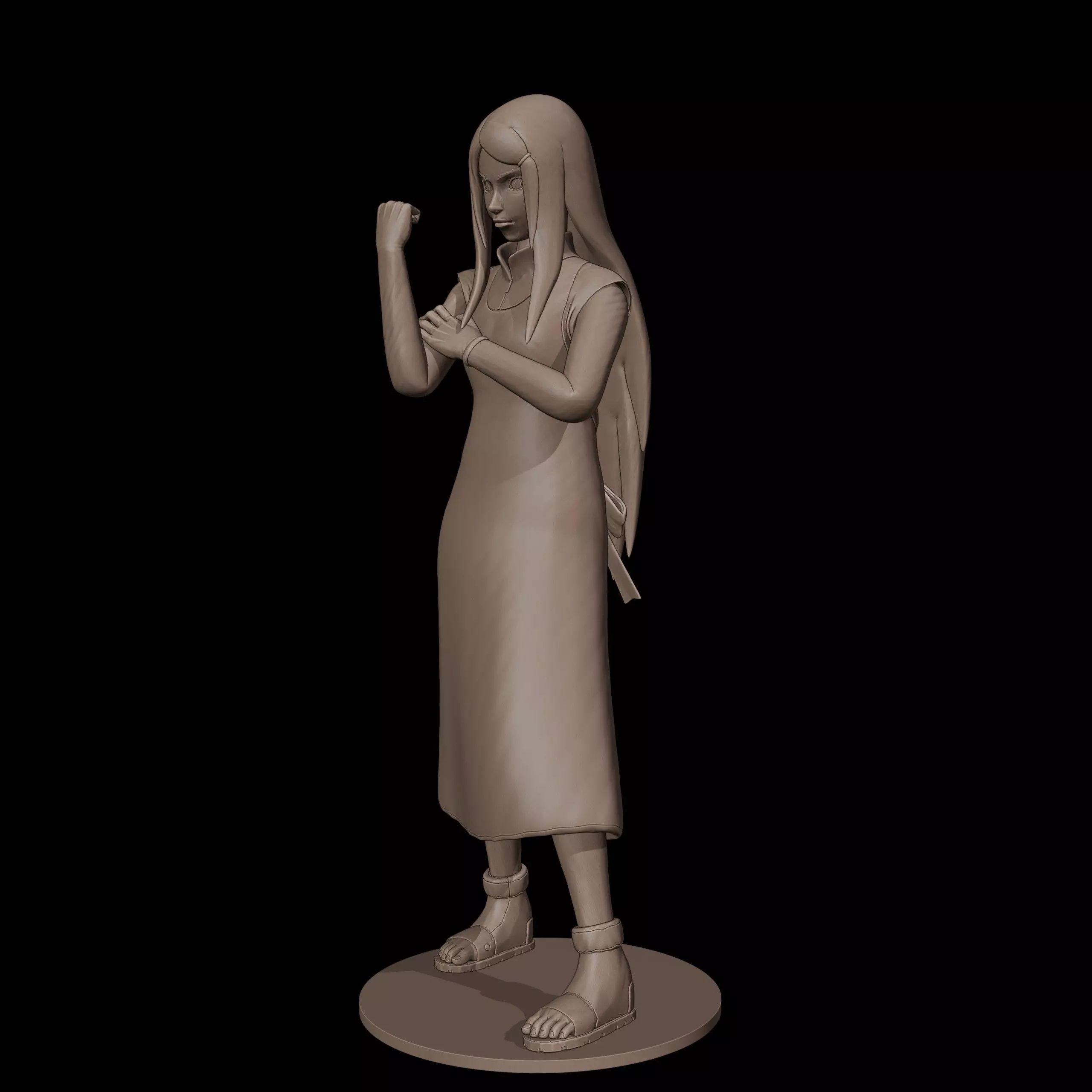 Kushina Uzumaki from Naruto 3D print model_3