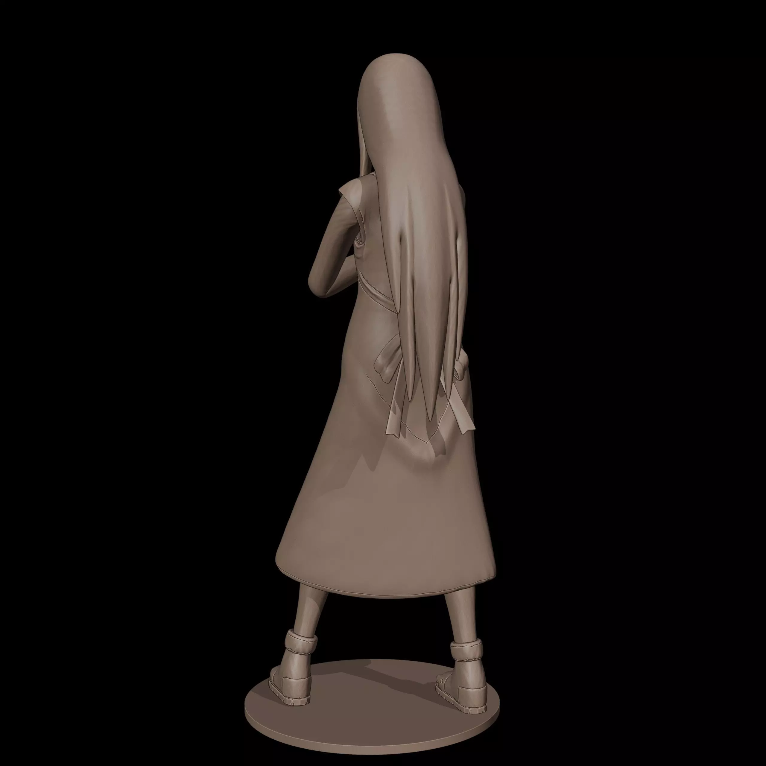 Kushina Uzumaki from Naruto 3D print model_7