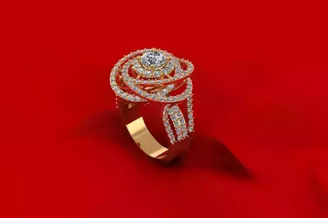 Rose Diamond Ring