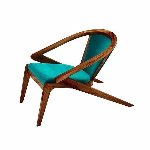 AROUND the TREE PORTUGUESE ROOTS LOUNGE CHAIR 3D model