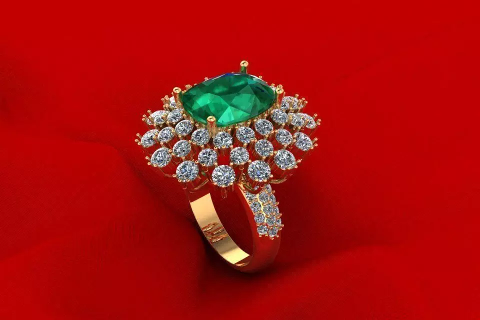 Hong Kong Diamond Ring 3D print model