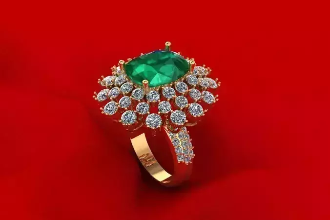 Hong Kong Diamond Ring 3D print model
