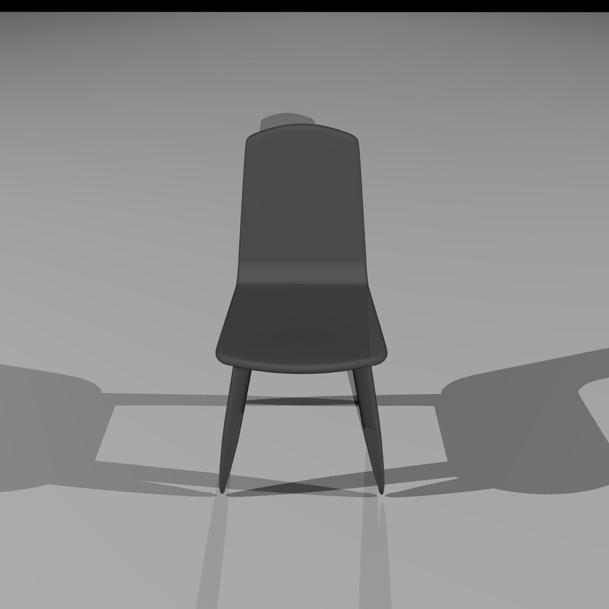 Smooth Chair Free 3D model_2