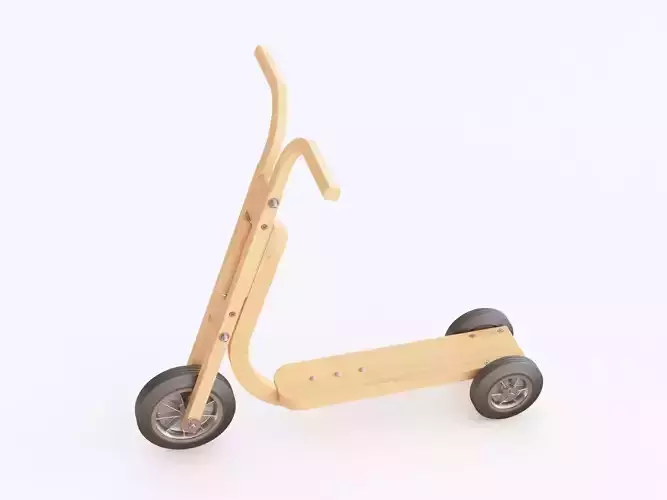 Scooter wooden