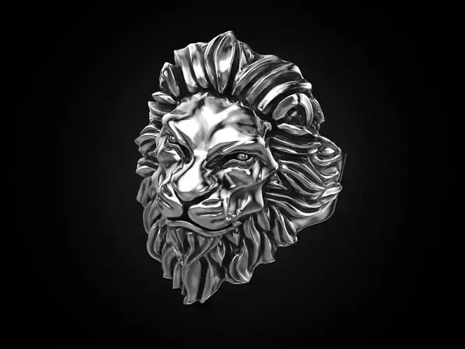 Very cool Lion ring many sizes