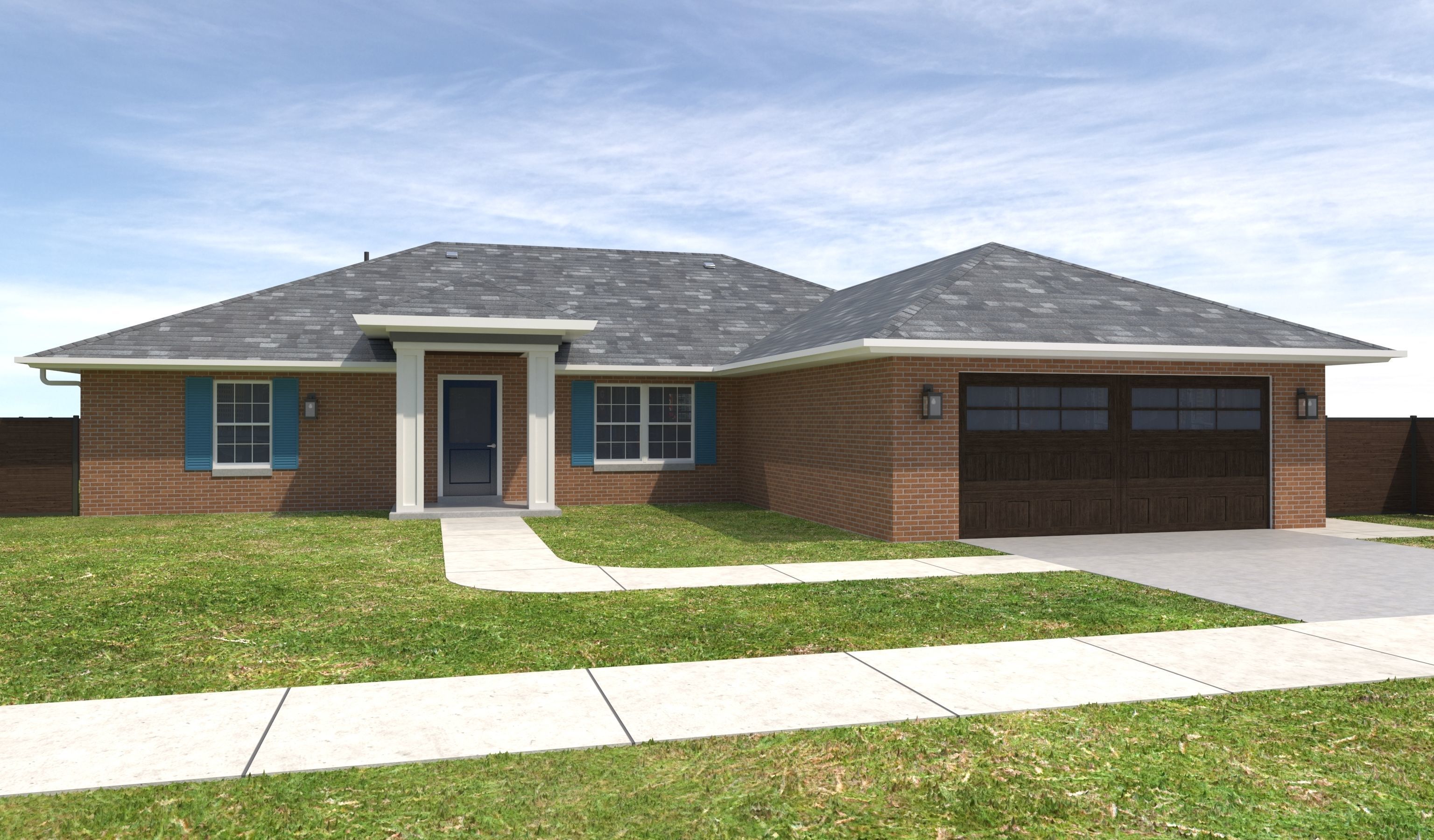 House-140 3D model_2