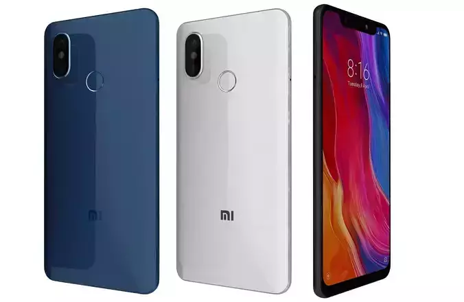 Xiaomi Mi 8 All Colors