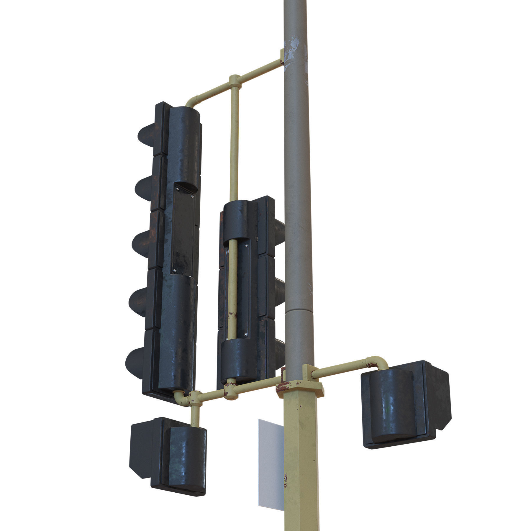 Traffic Lights 3D model_2