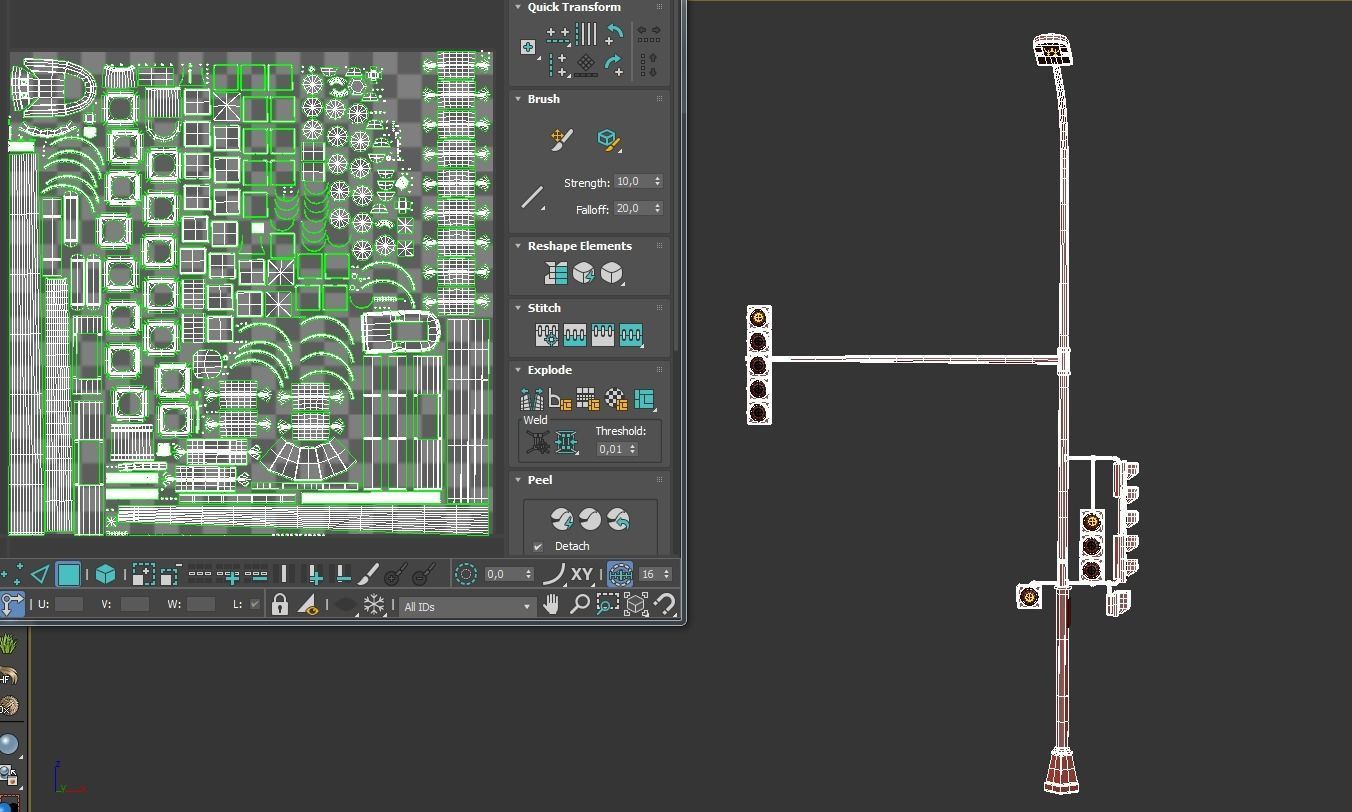 Traffic Lights 3D model_11