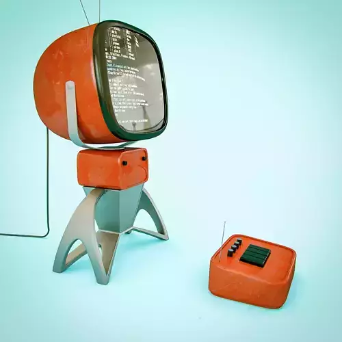 Retrofuturistic Monitor