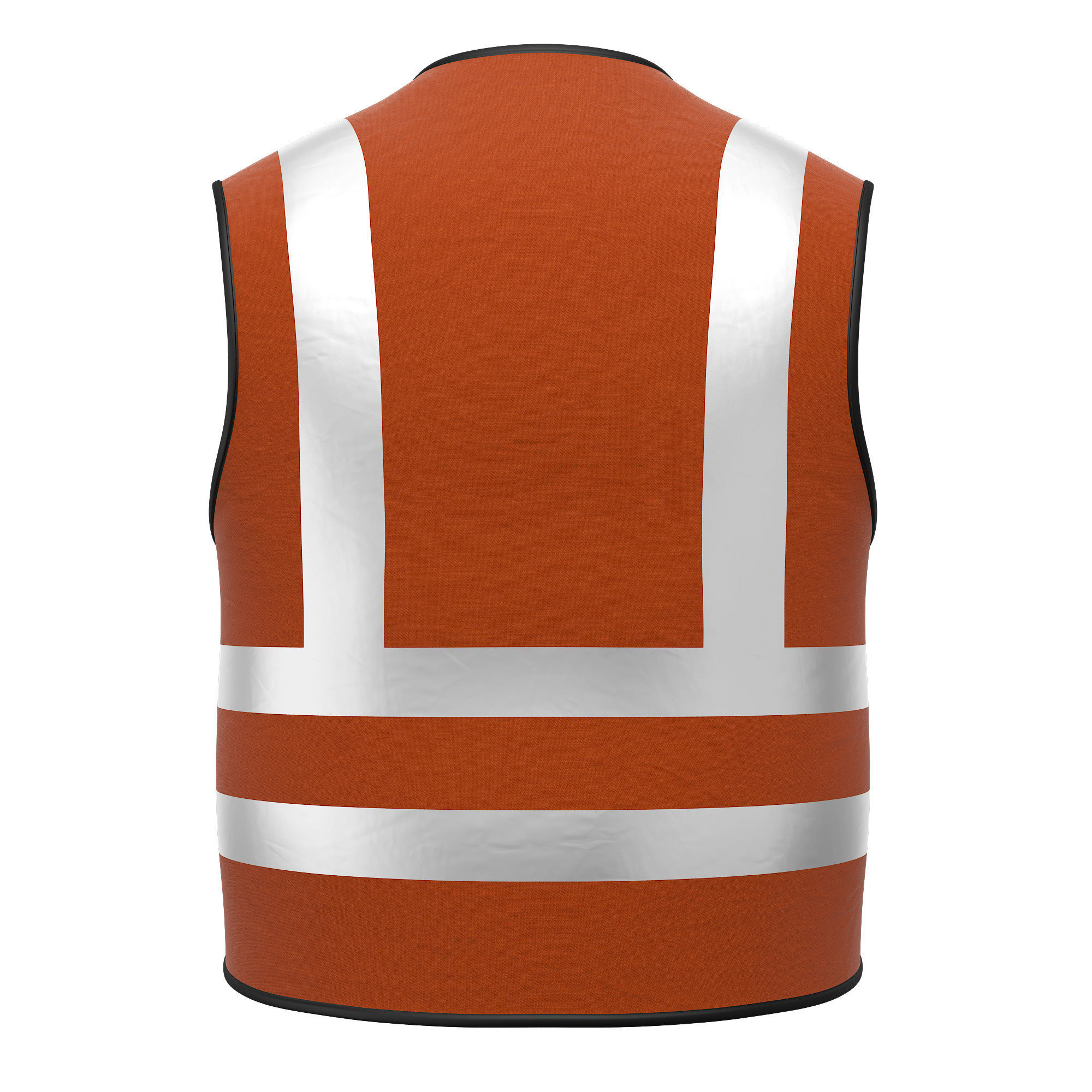 Work Vest 3D model_1