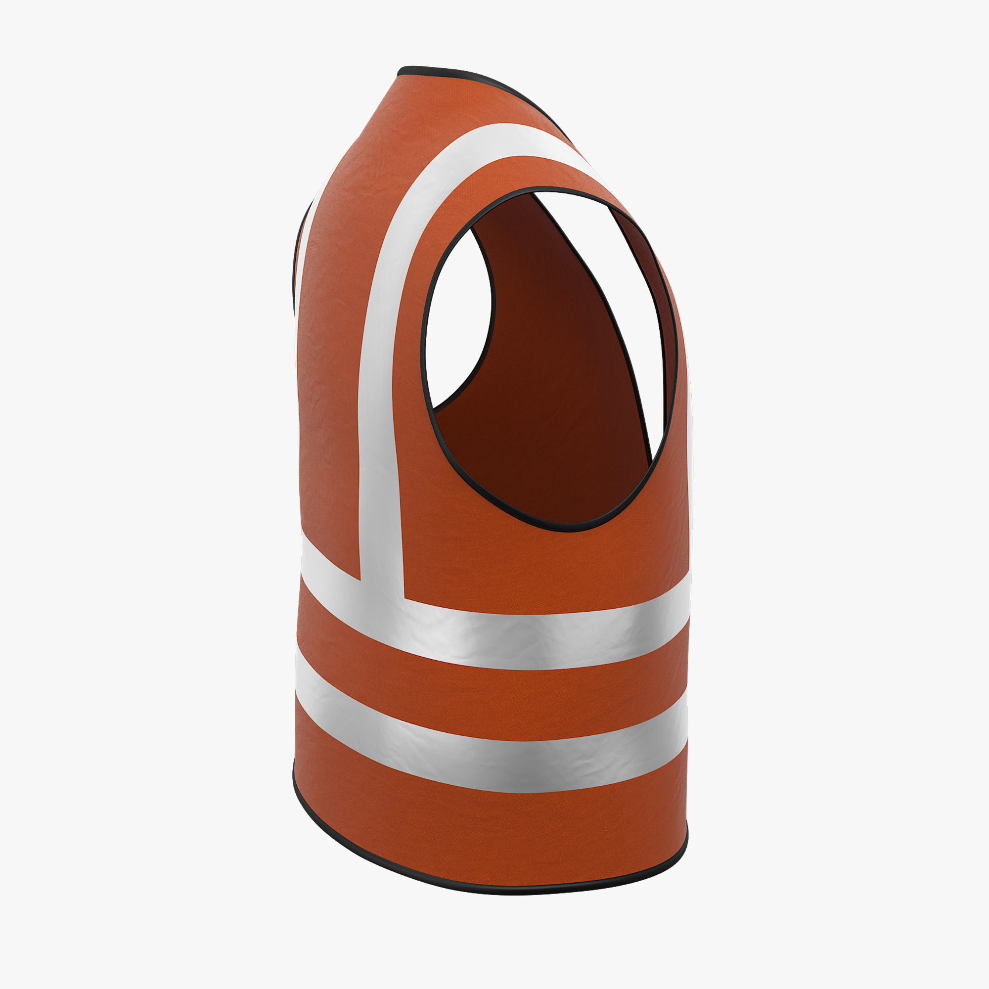 Work Vest 3D model_4