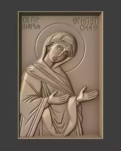 Orthodox Christian Icon of Mary of Egypt