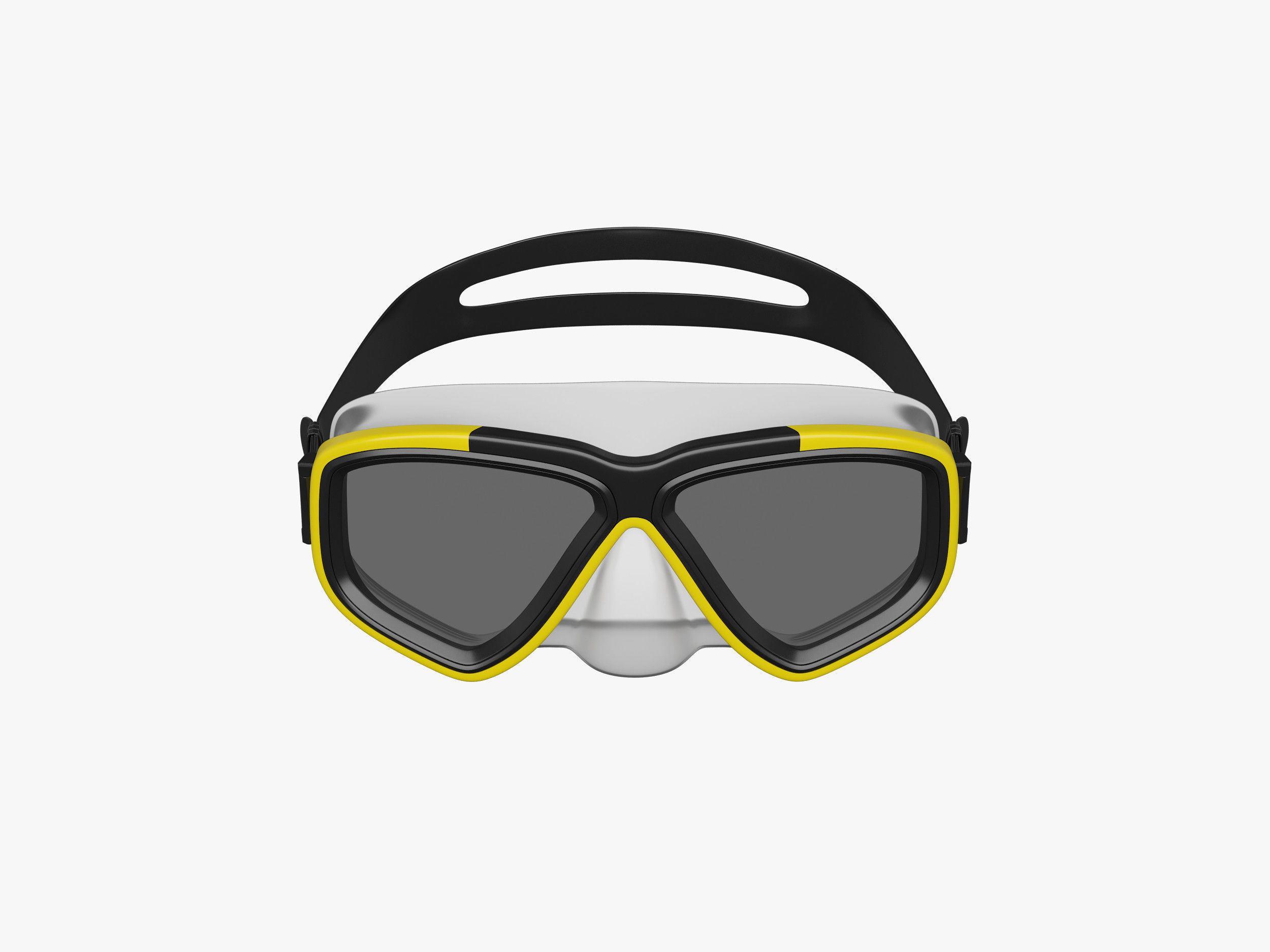 Scuba Mask 3D model_4