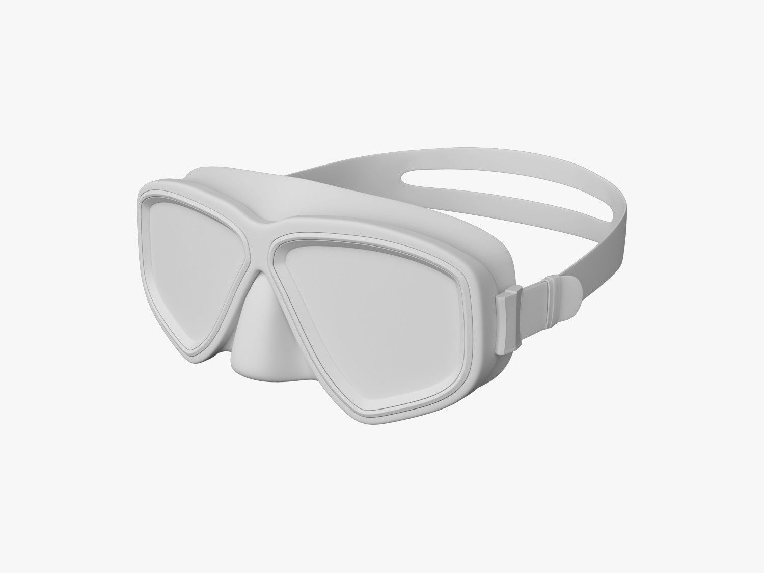 Scuba Mask 3D model_5