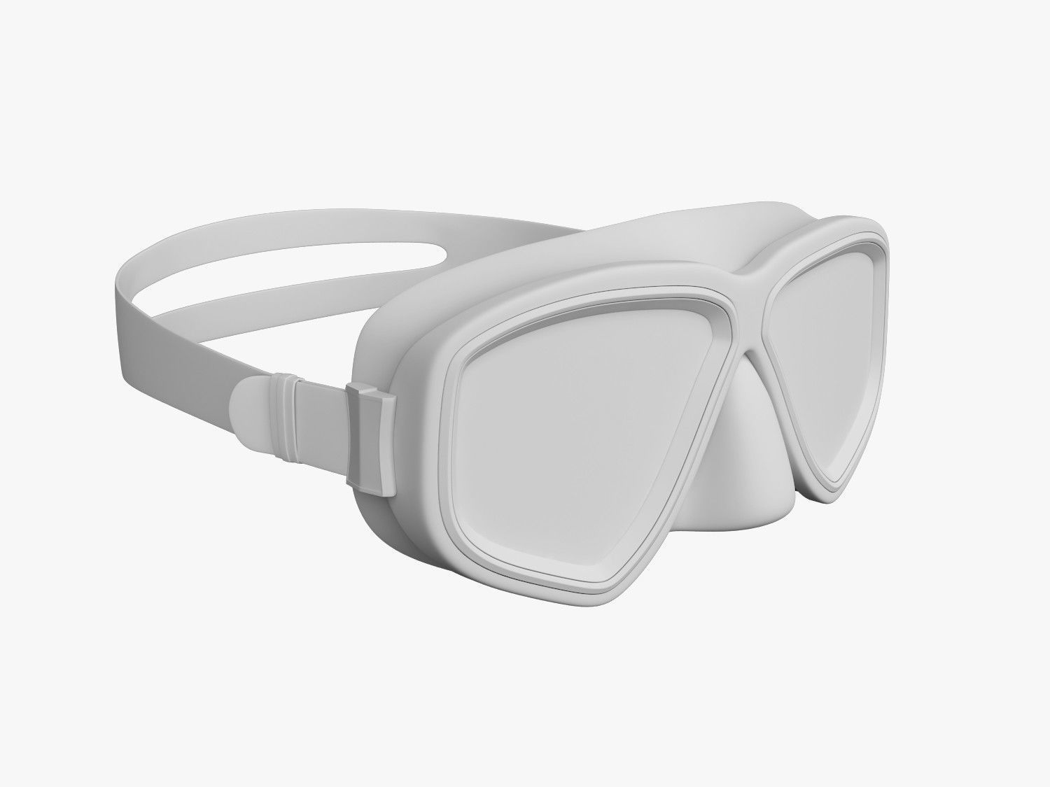 Scuba Mask 3D model_6