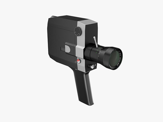 Retro Camera 3D model