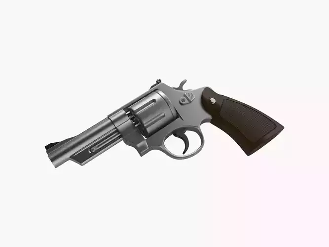 Revolver 3D model