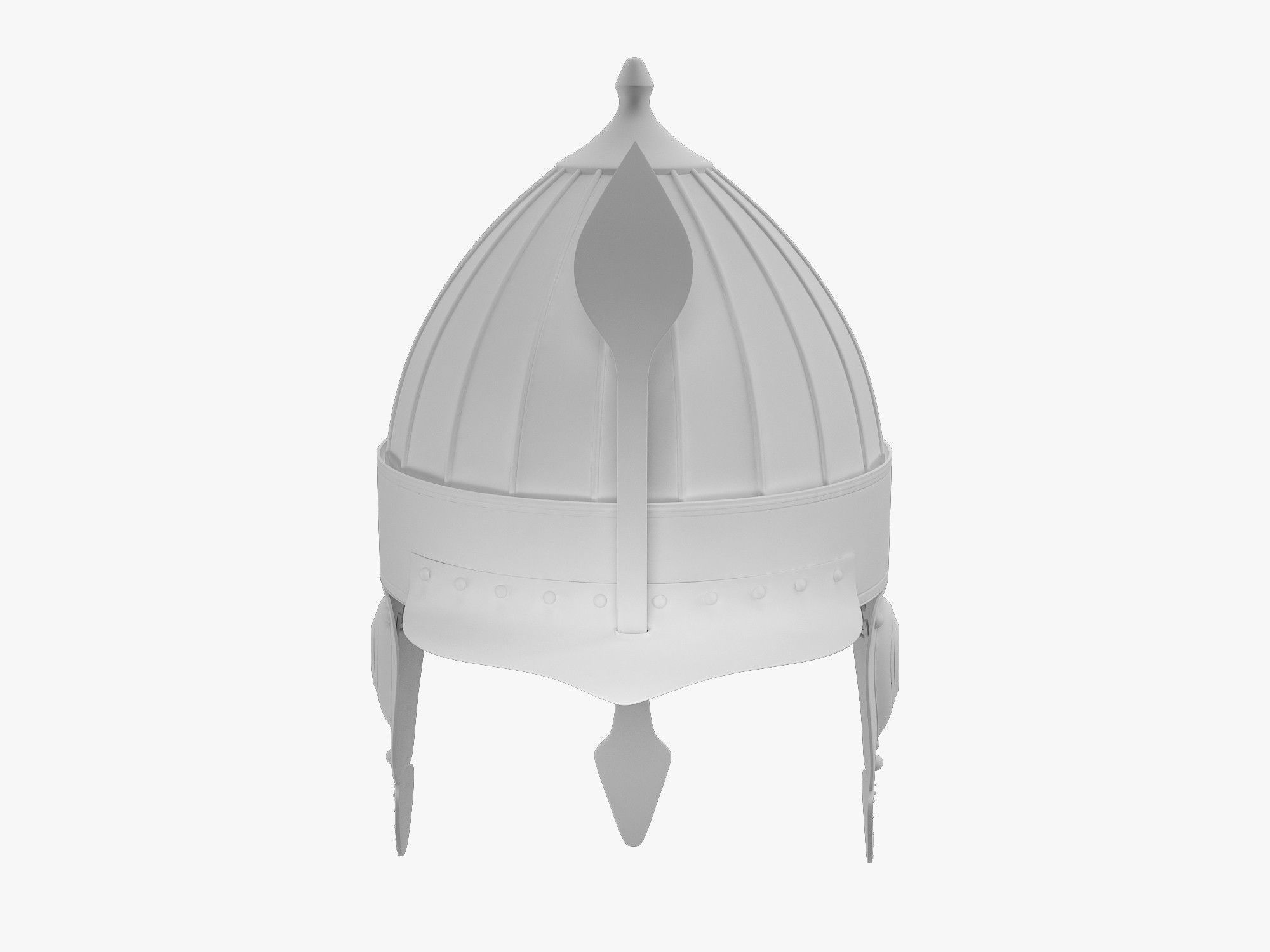 Ottoman Helmet 3D model_7