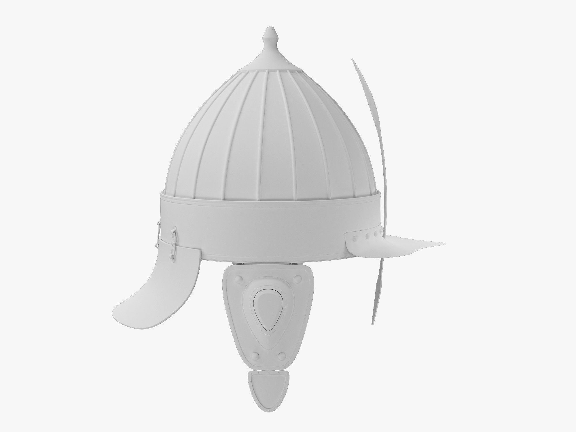 Ottoman Helmet 3D model_9