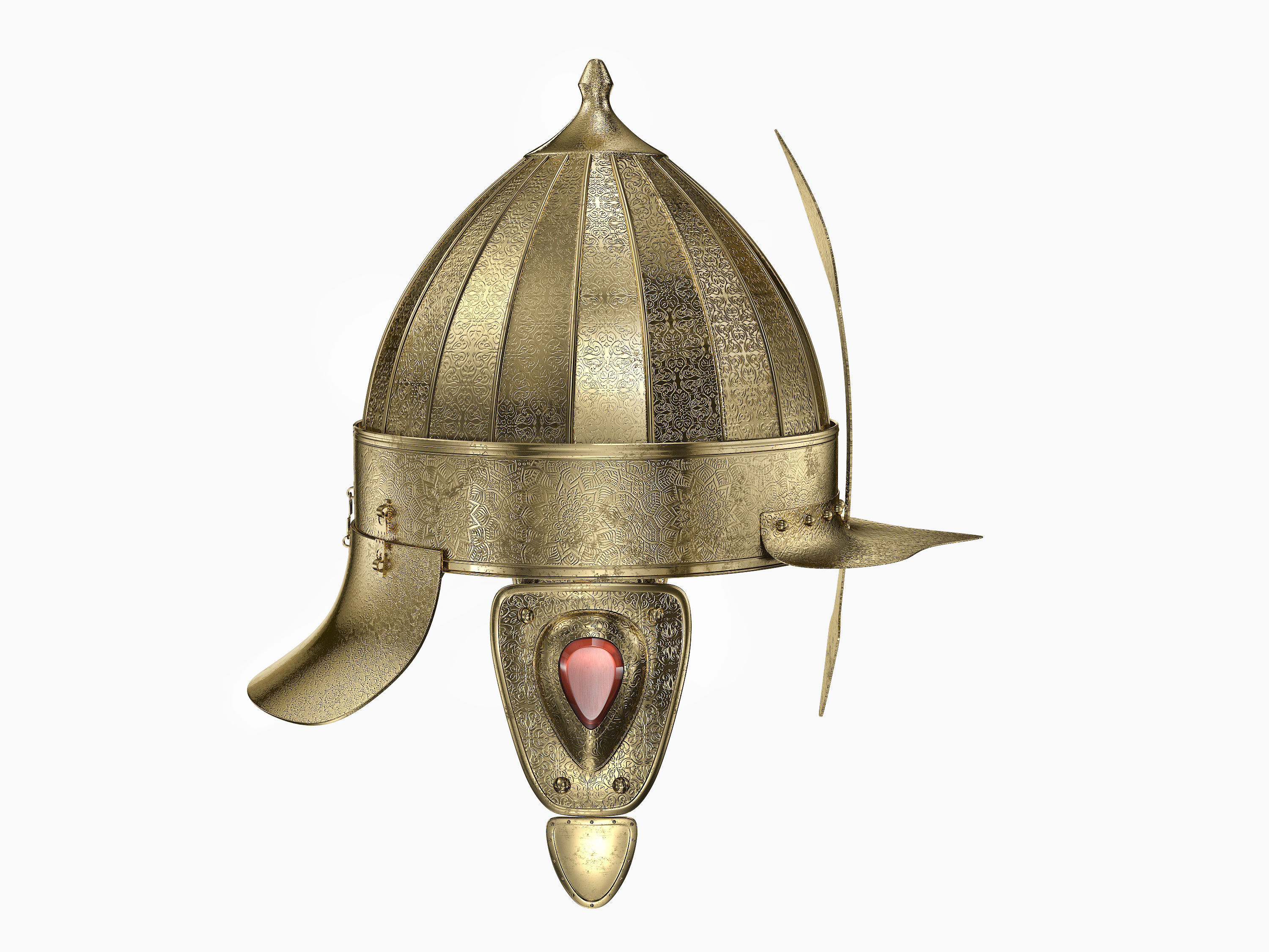 Ottoman Helmet 3D model_1