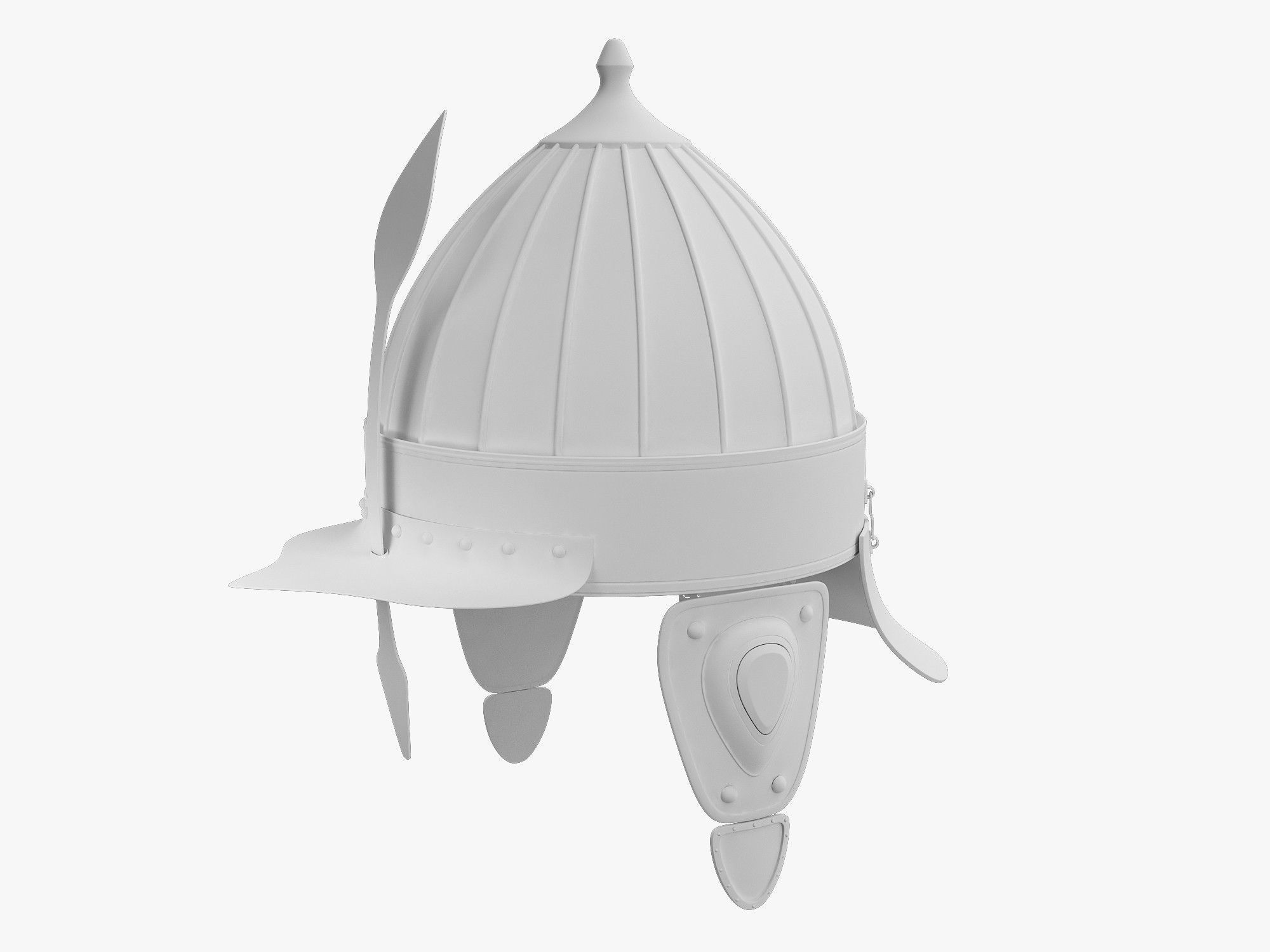 Ottoman Helmet 3D model_8