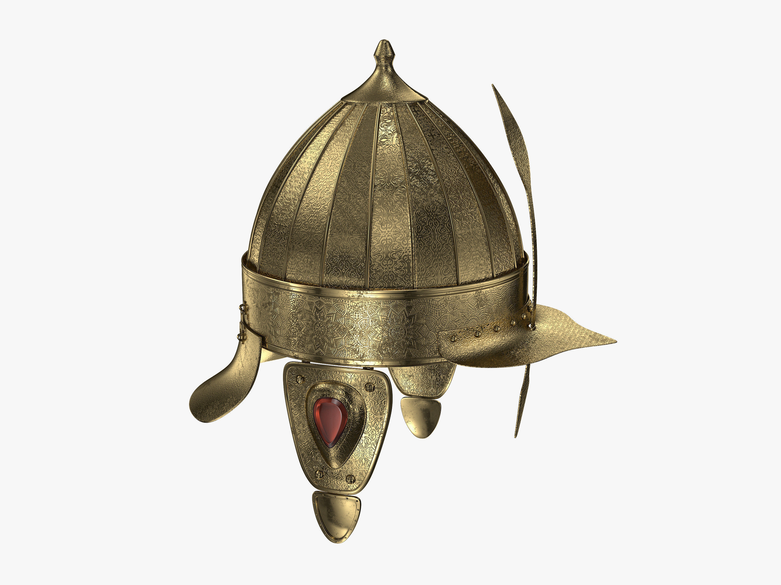 Ottoman Helmet 3D model_2