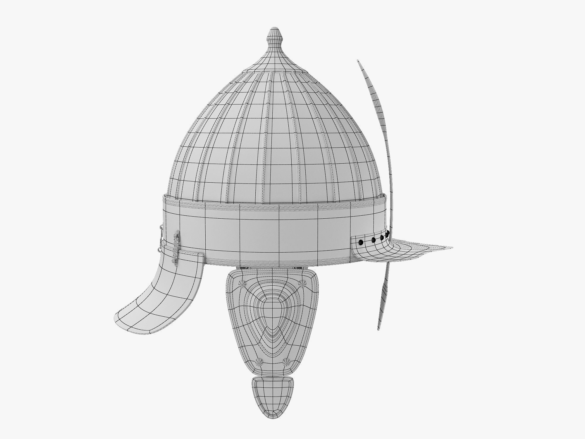 Ottoman Helmet 3D model_11