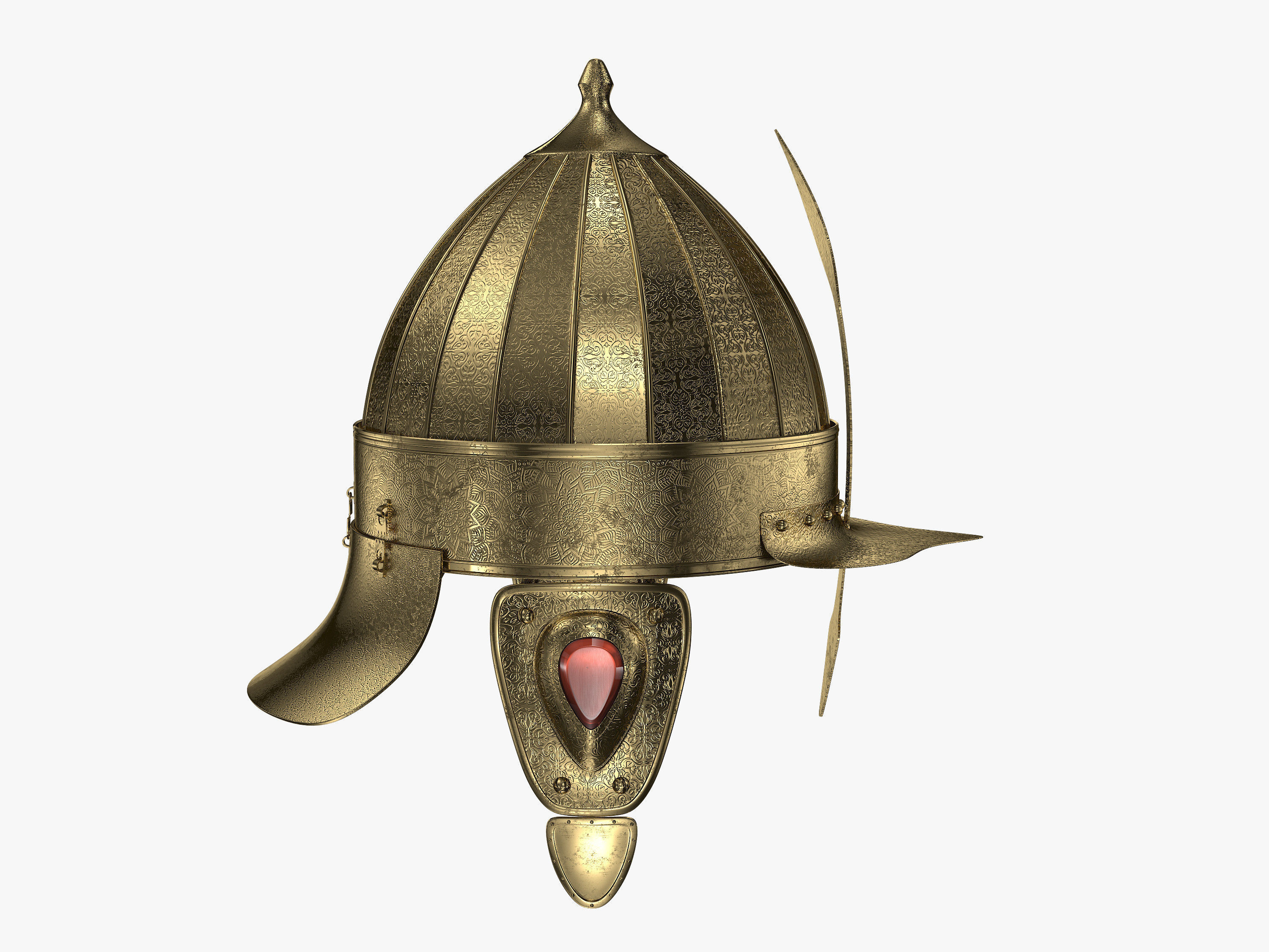 Ottoman Helmet 3D model_6