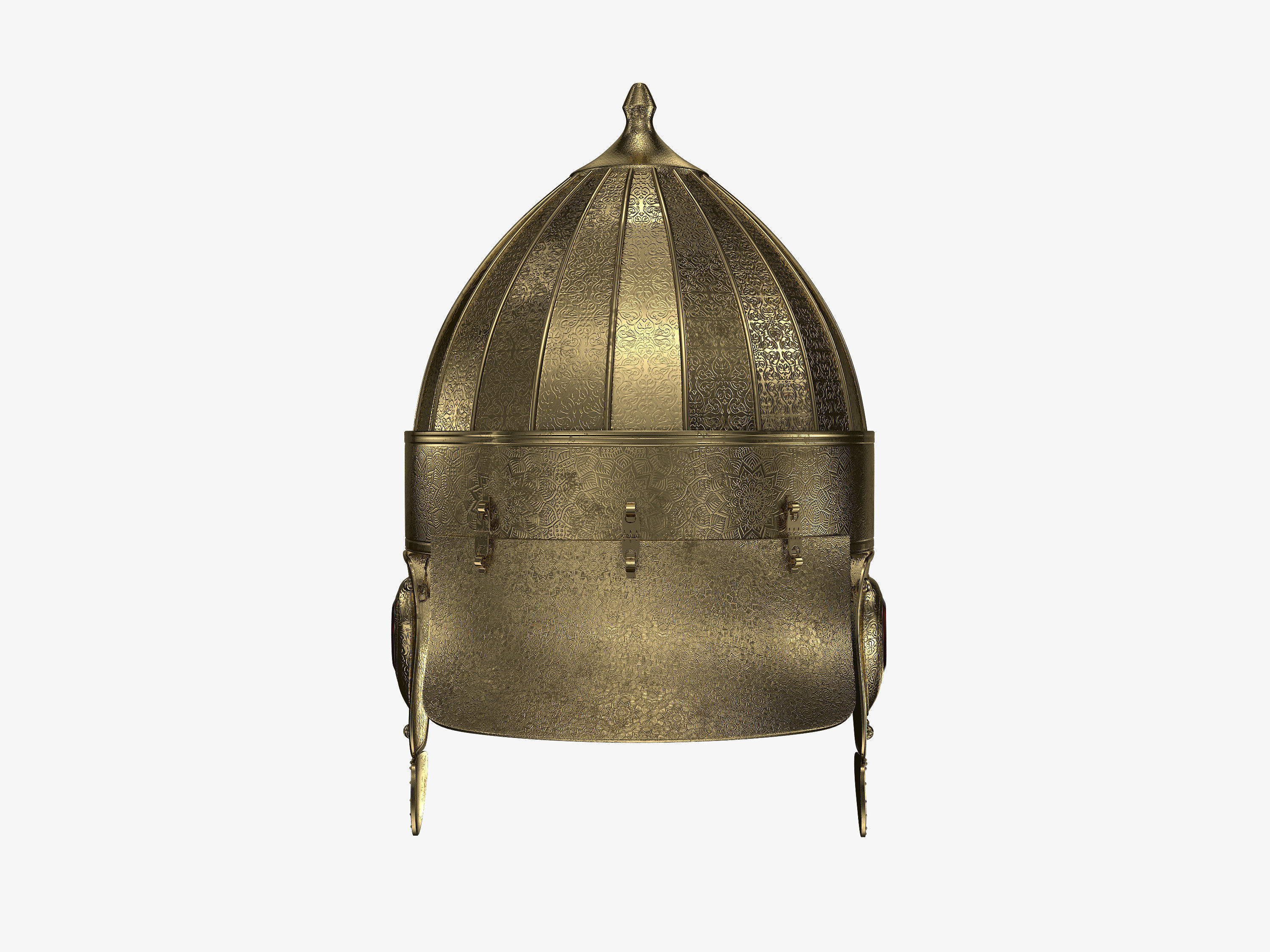 Ottoman Helmet 3D model_5