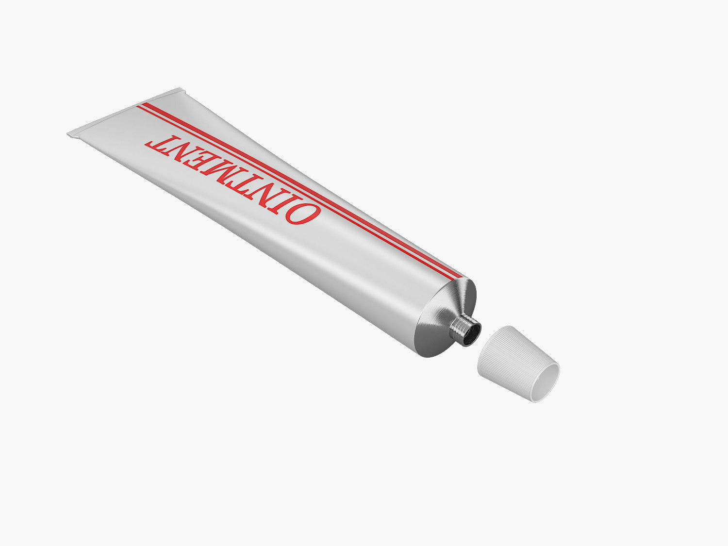 Ointment Toothpaste 3D model_2