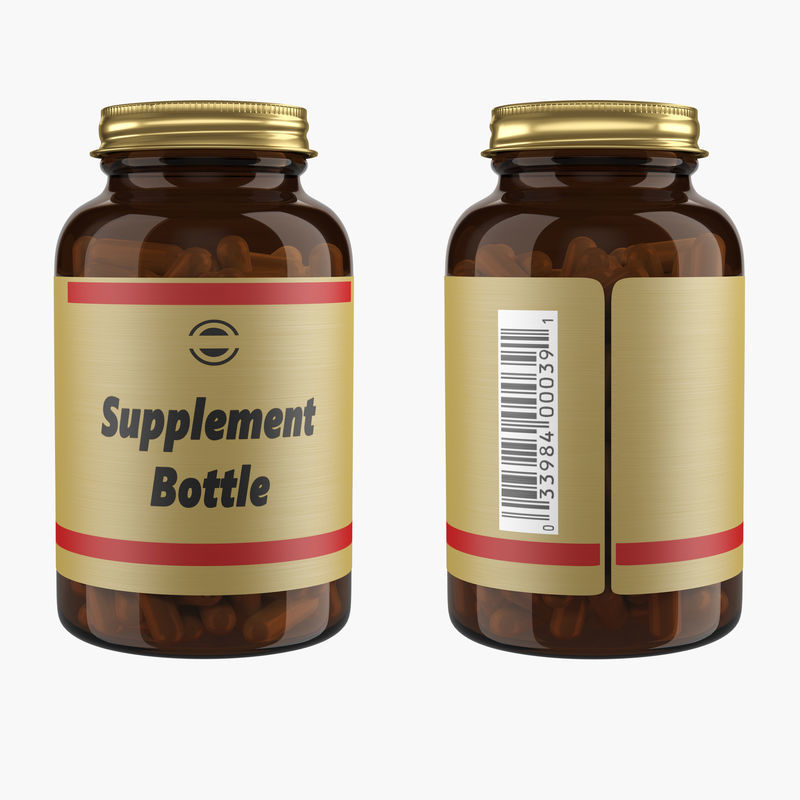 Medicine Bottle 3D model_2