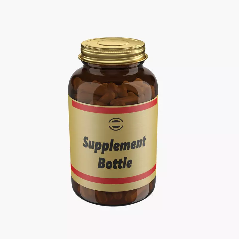 Medicine Bottle 3D model_0