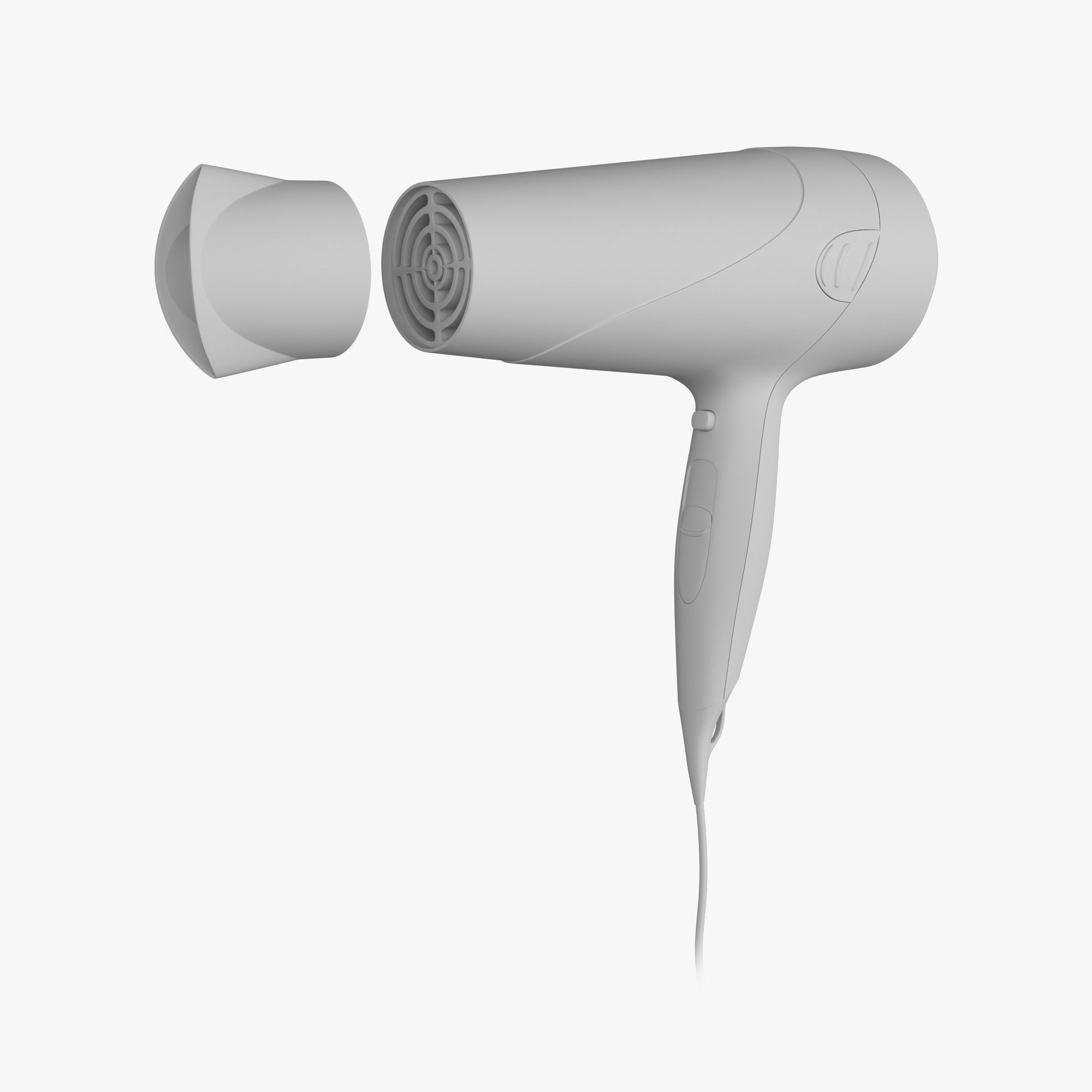 Hair Dryer 3D model_5