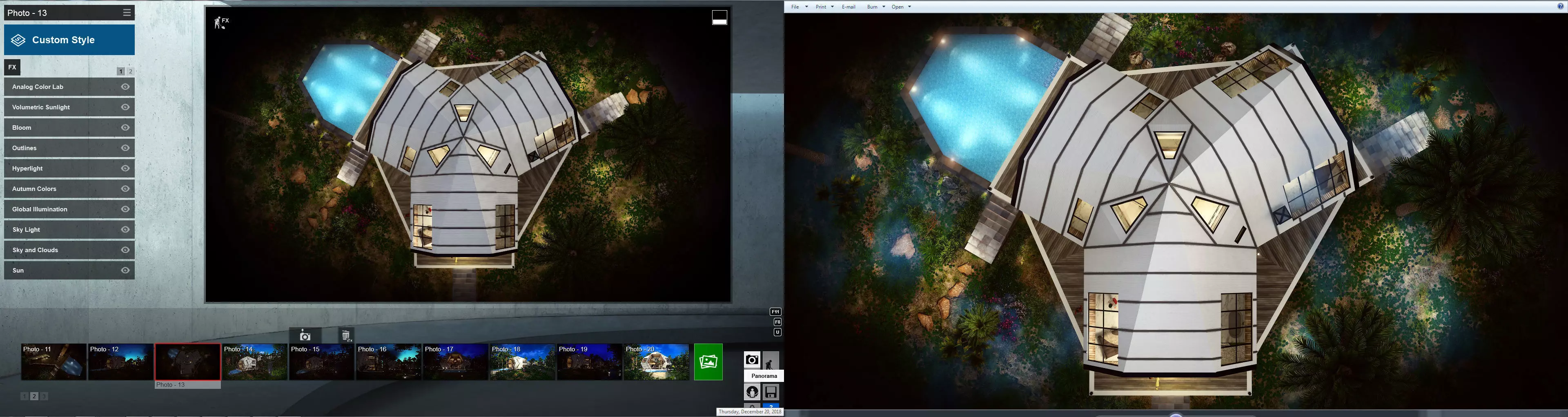 POLYGON lumion setup 3D model