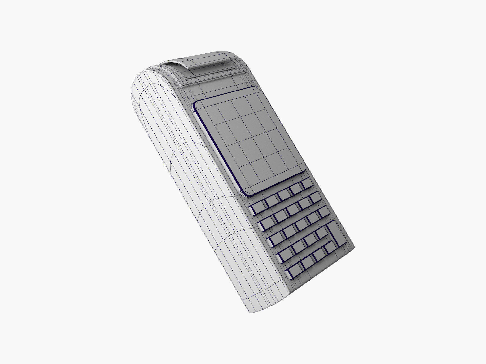 Credit Card Terminal 3D model_5
