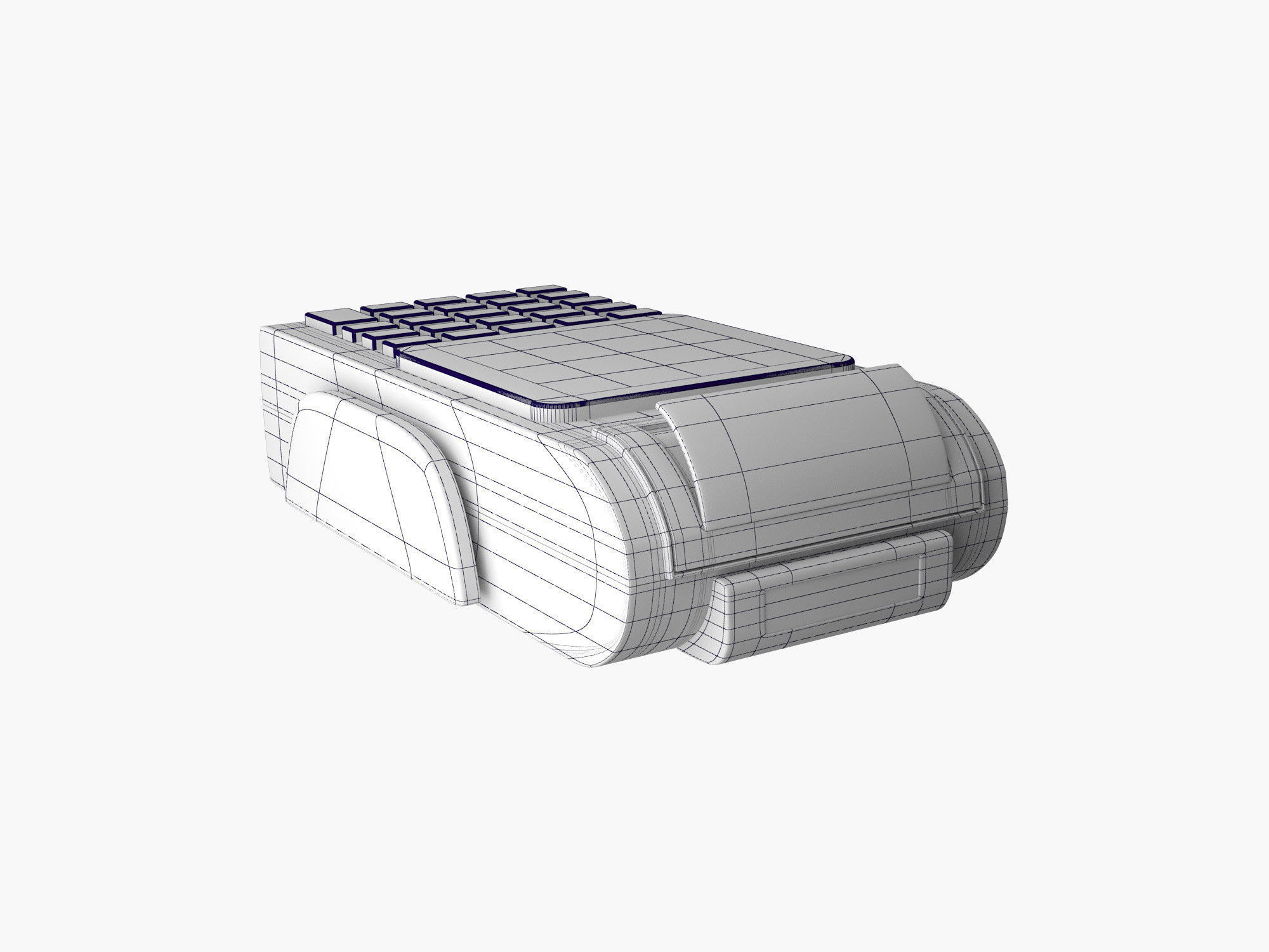 Credit Card Terminal 3D model_7