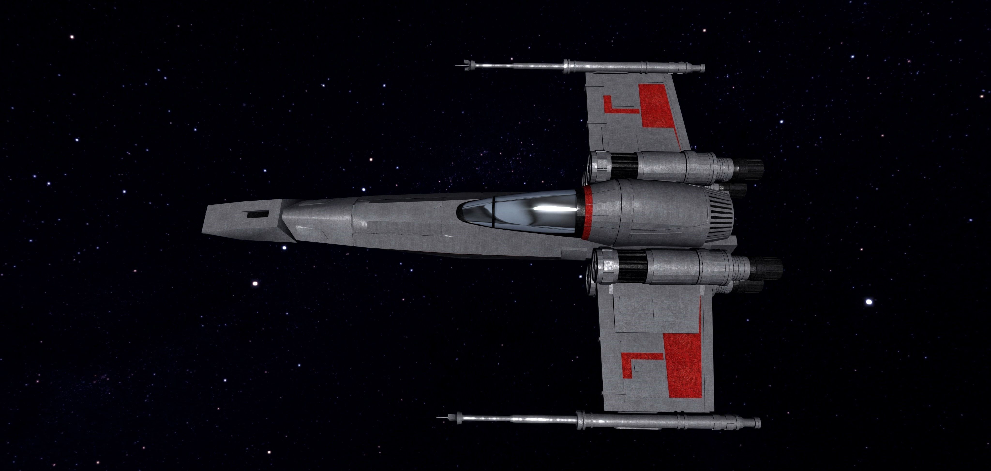 STAR WARS - Z95 HEADHUNTER Low-poly 3D model_4