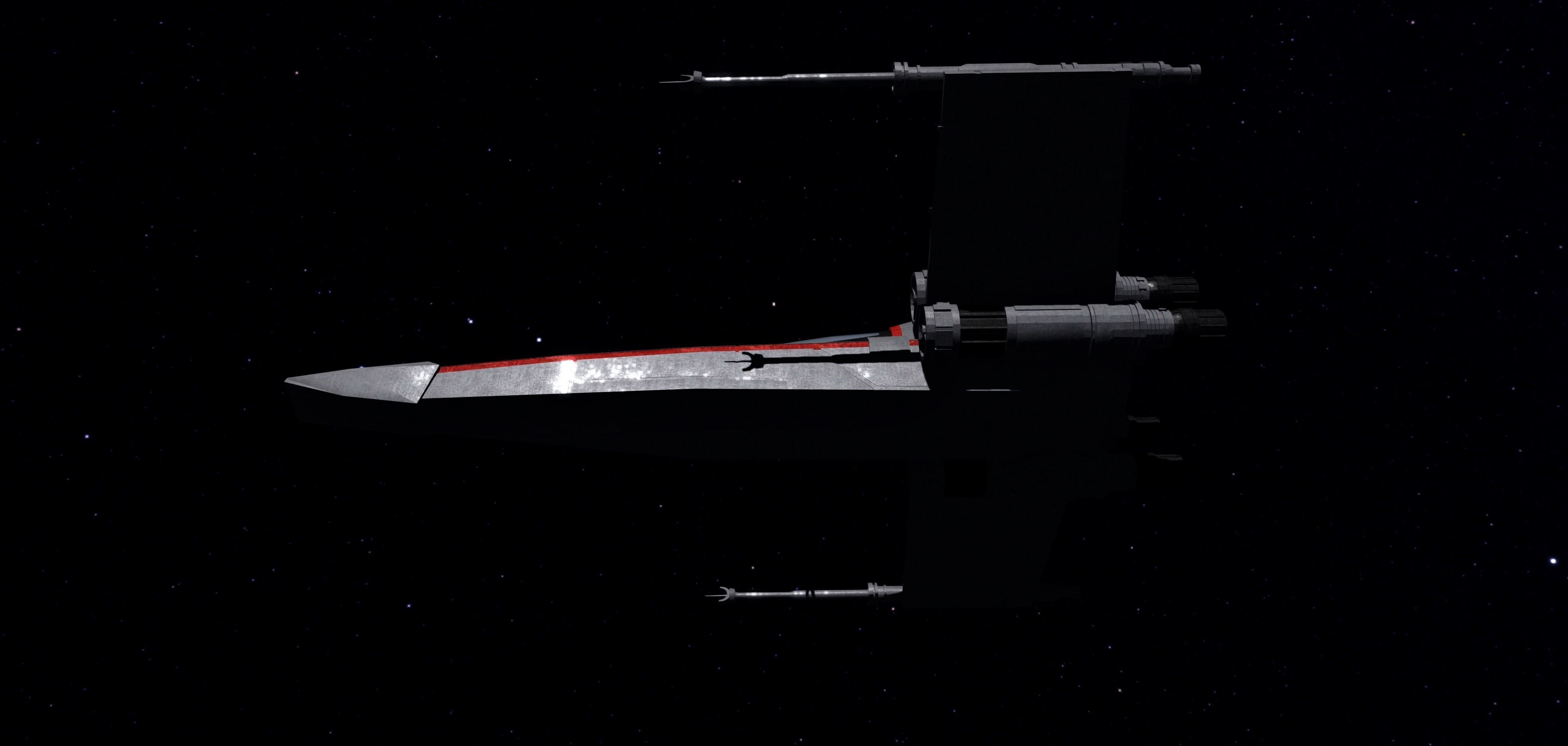 STAR WARS - Z95 HEADHUNTER Low-poly 3D model_5