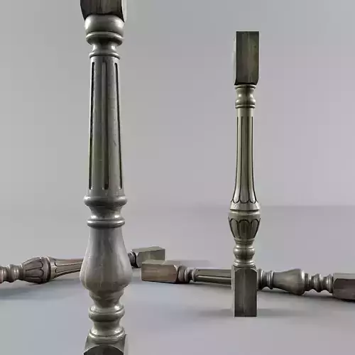 wood decor ballustrade