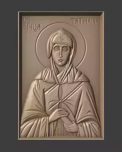 Orthodox Christian Icon of Saint Tatiana