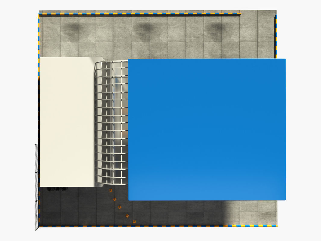 Gas Station 3D model_6