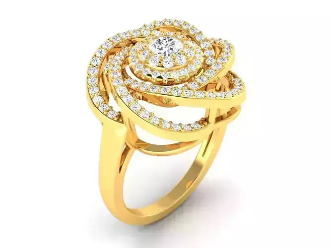Lady dimond ring