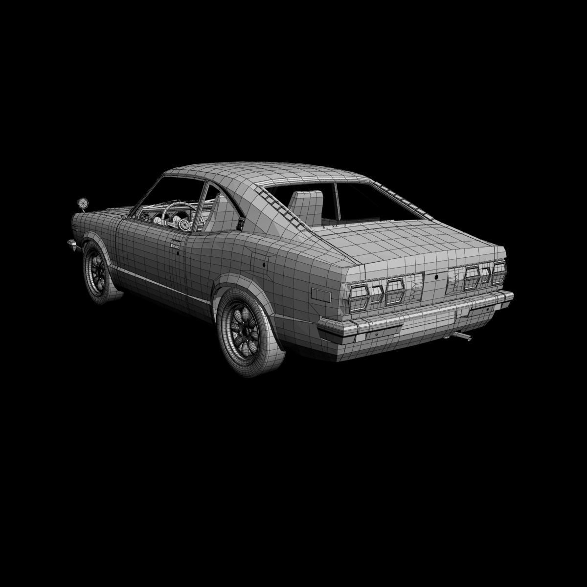 Mazda  RX3 Savanna 3D model_15