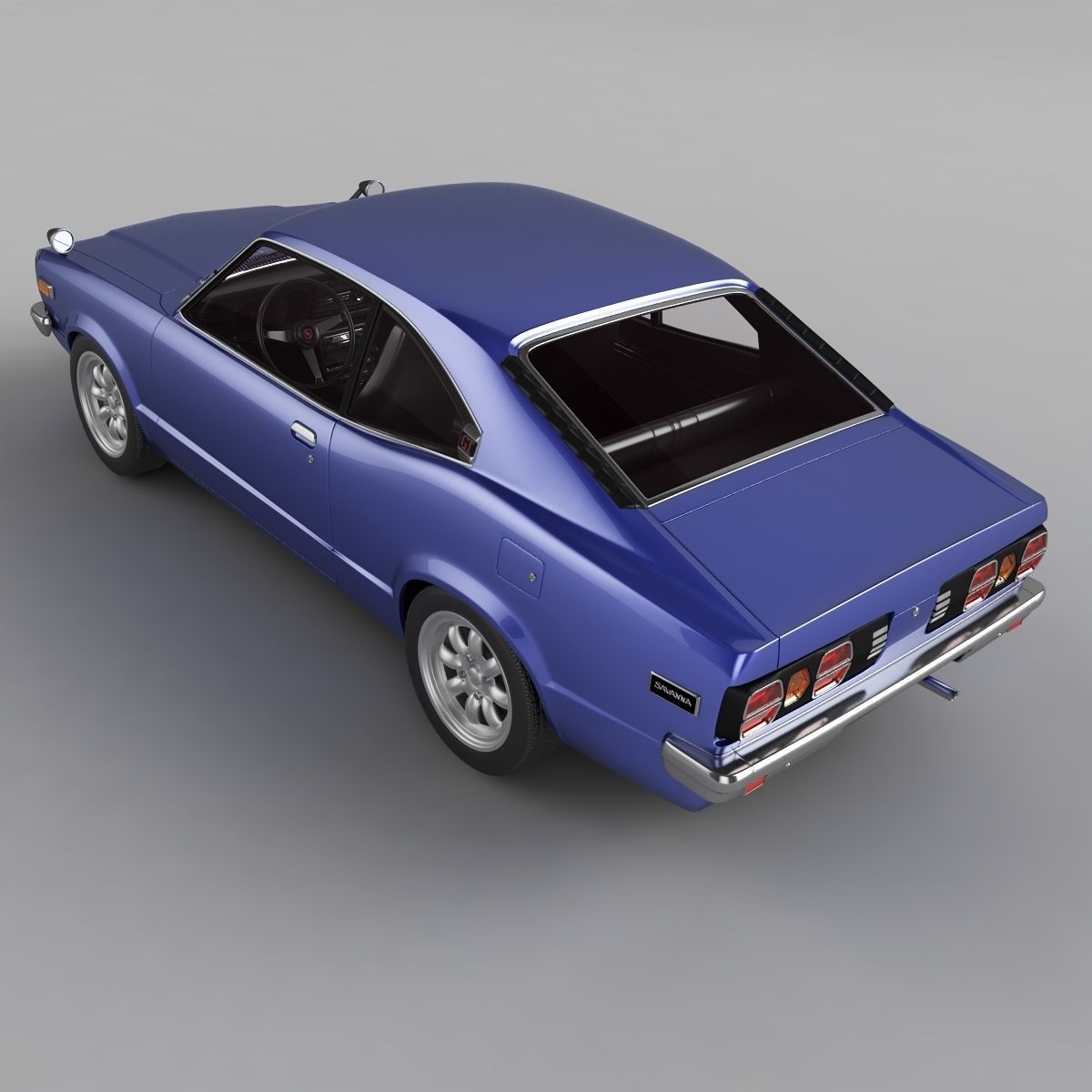 Mazda  RX3 Savanna 3D model_7