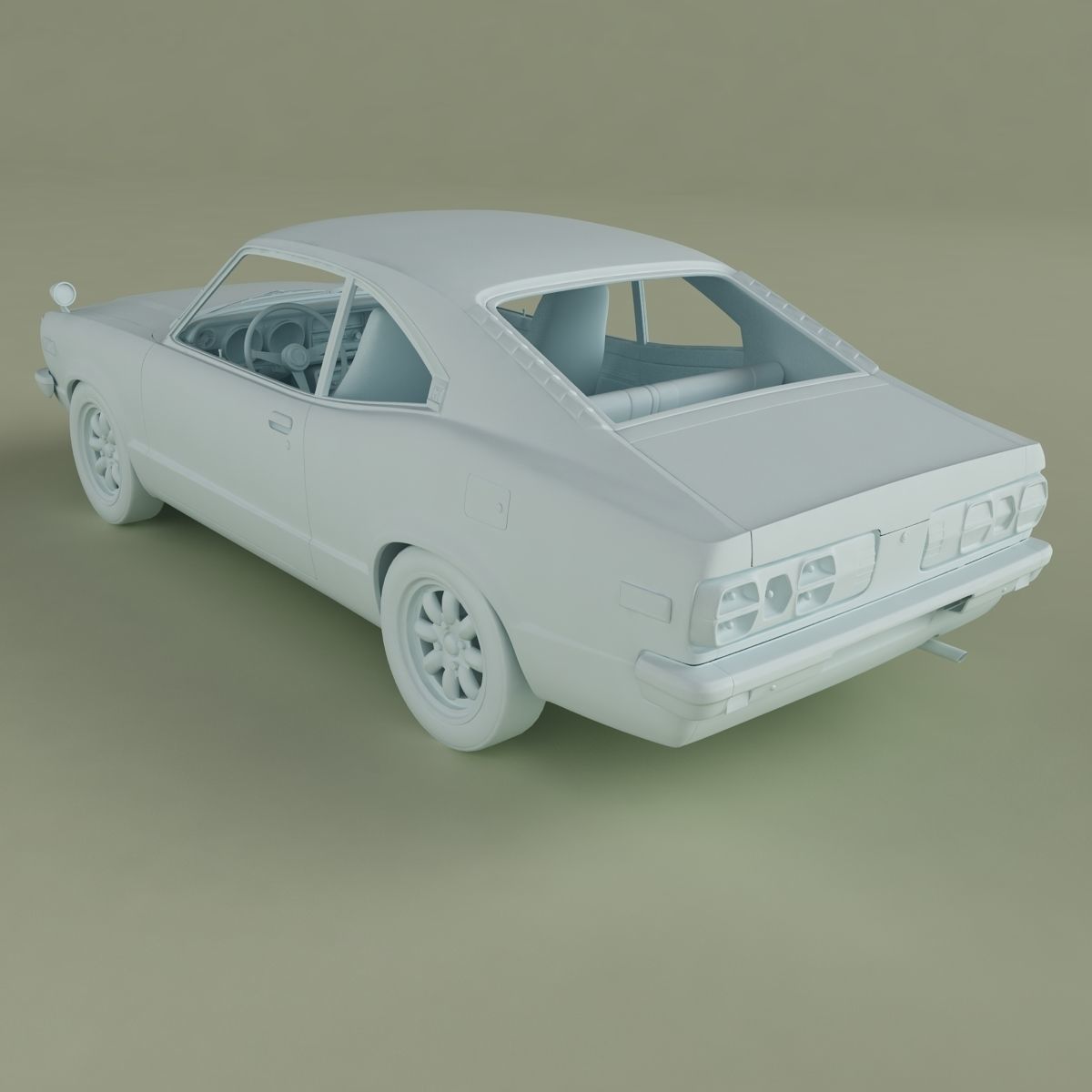 Mazda  RX3 Savanna 3D model_12