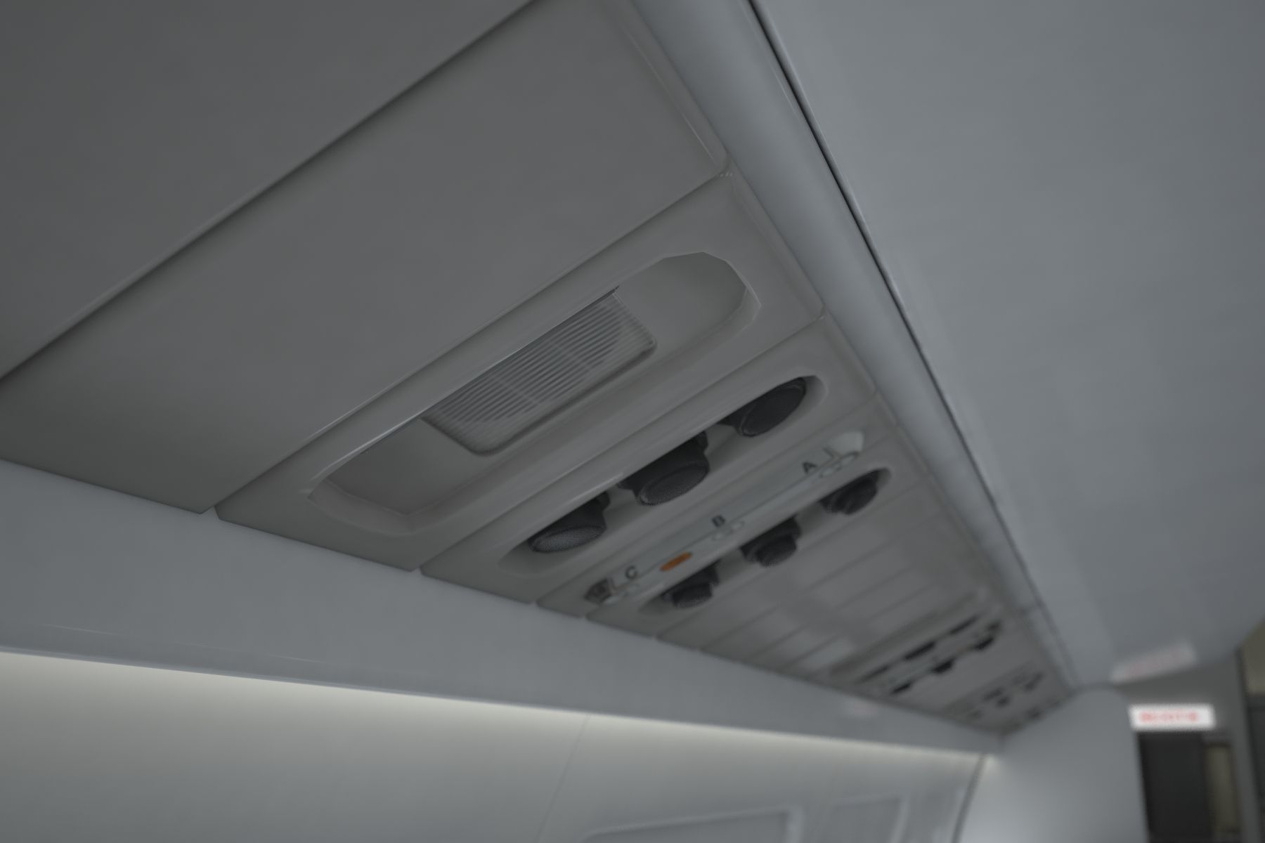 Airplane Cabin V3 3D model_15