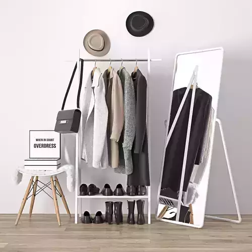 clothes hanger wardrobe