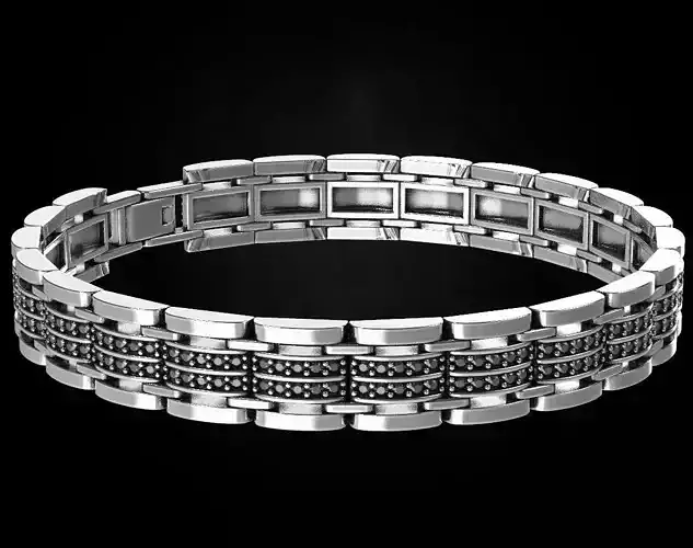 Stylish bracelet with stones of any size 453